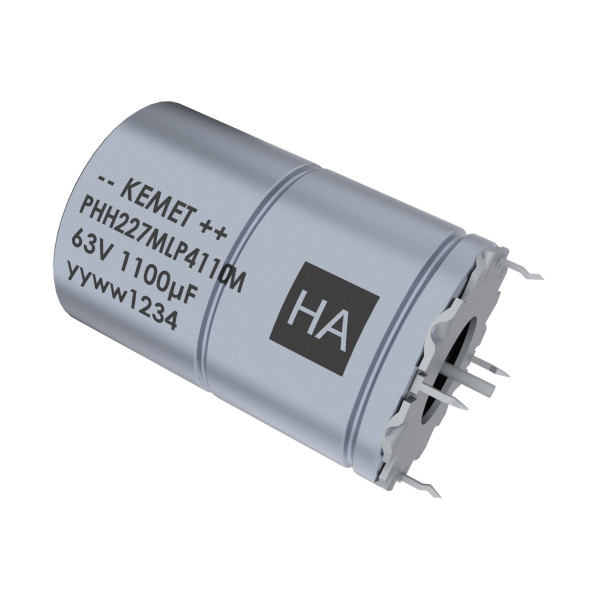 Conductive Polymer Hybrid Crown Capacitor